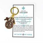 The "Let Go Let God" Key Ring by My Saint My Hero