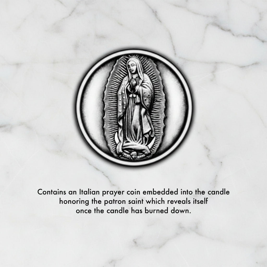 The "Virgin Mary of Guadalupe" Candle