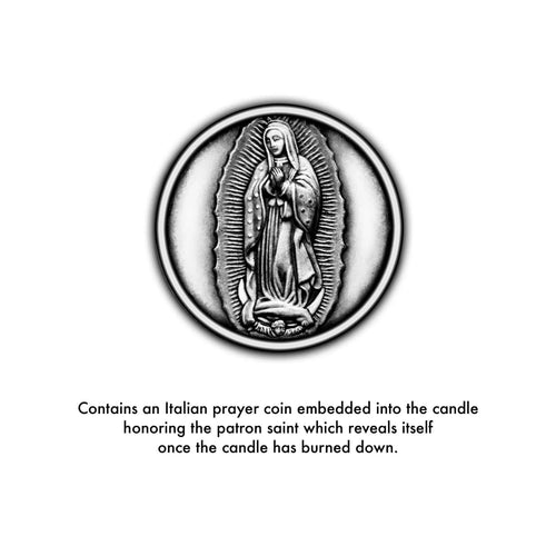 The "Virgin Mary of Guadalupe" Candle