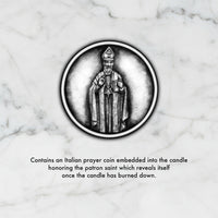 The "Saint Nicholas - Patron Saint of Generosity" Candle