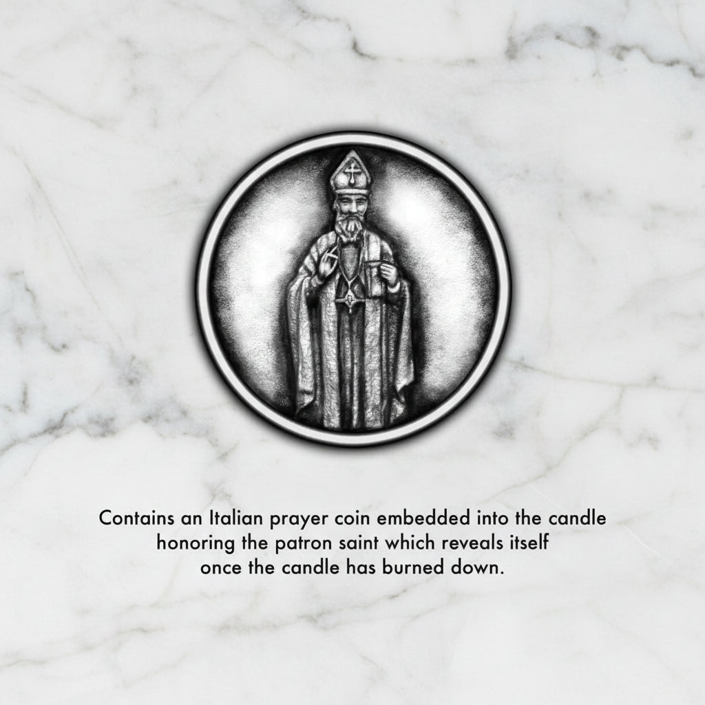 The "Saint Nicholas - Patron Saint of Generosity" Candle