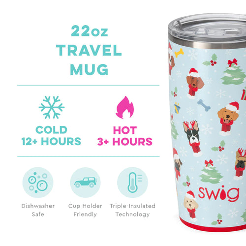 The "Santa Paws" Travel Mug by Swig